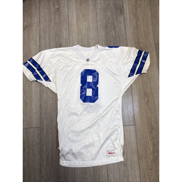 Wilson  Prestige Teams Jersey TROY AIKMAN DALLAS COWBOYS VINTAGE - Picture 1 of 8
